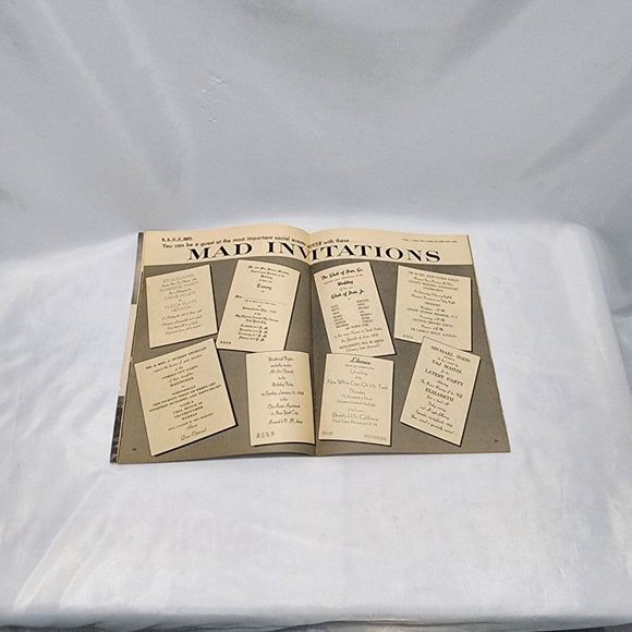 MAD Magazine #38 March 1958 Ernie Kovacs J. Fred Muggs Chimpanzee Cover Art Fine - Picture 6 of 7